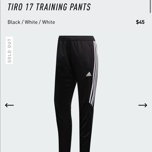 Adidas Tiro 17 Sweatpants ✨